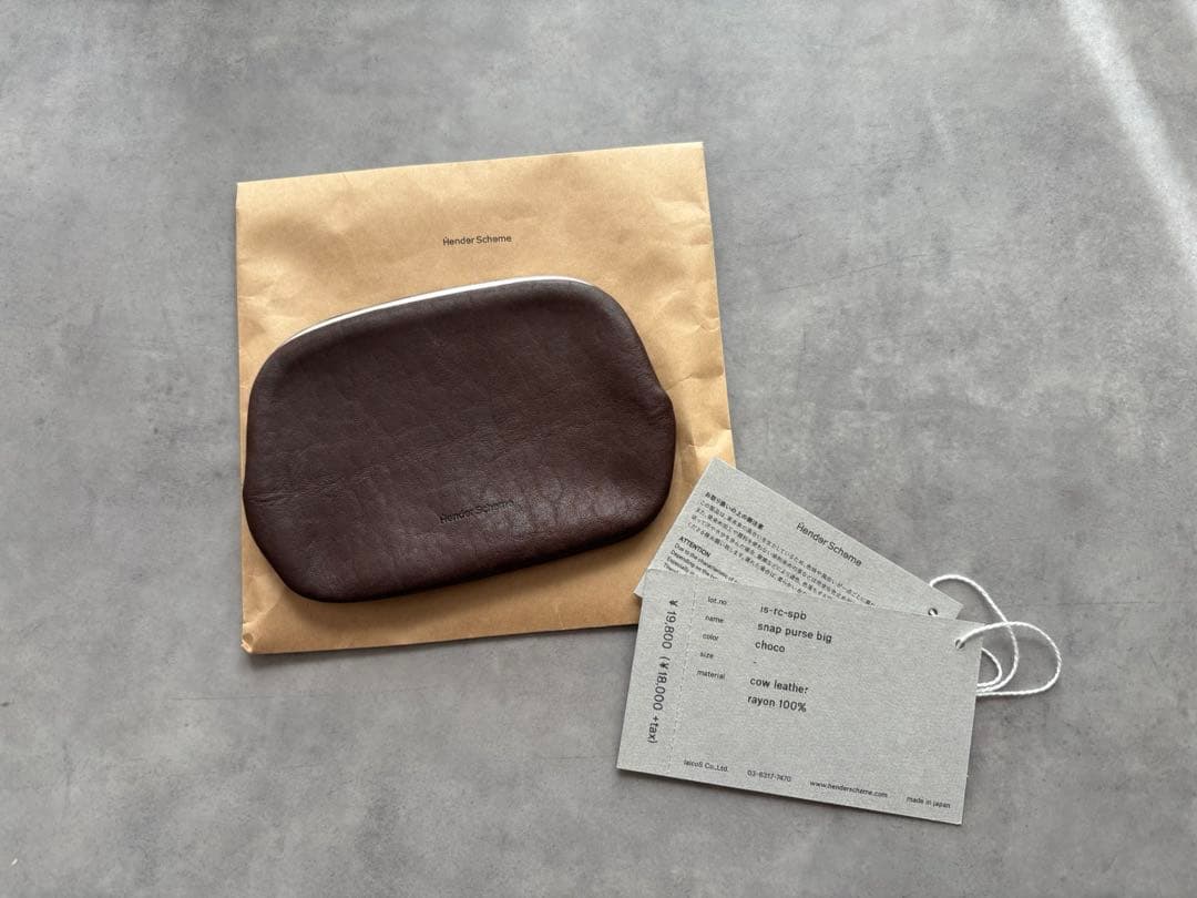 小物 henderscheme snap purse big