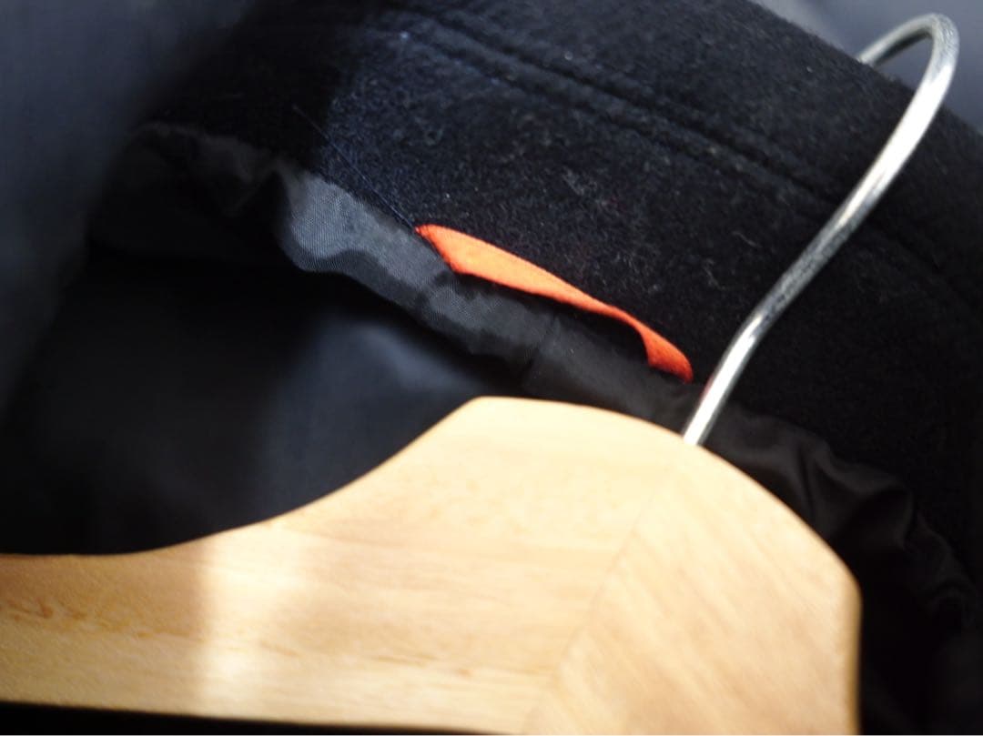 ジャケット・アウター NTRUL CLASSIC MELTON JACKET BLACK