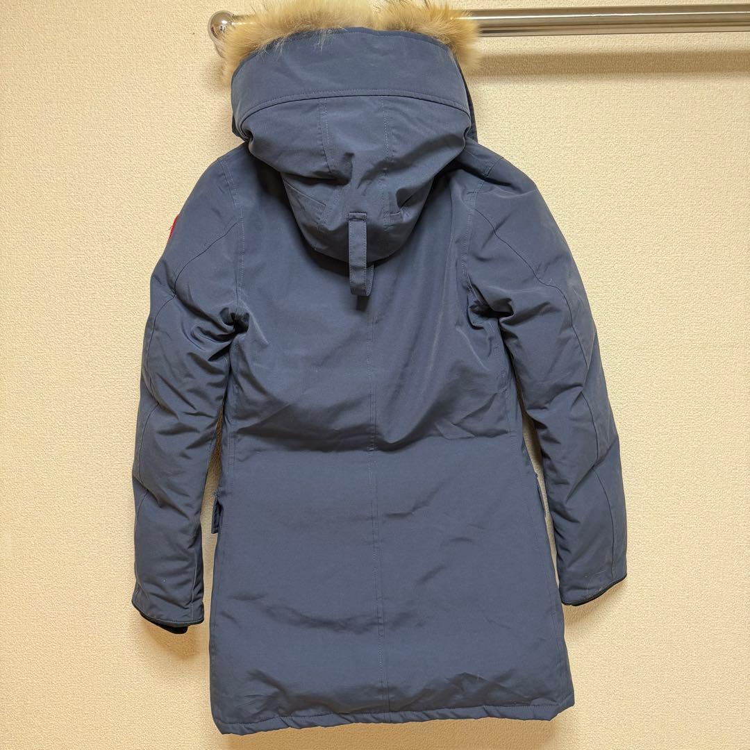カナダグース　ダウンジャケット　パーカー　ファー　レディース　XS