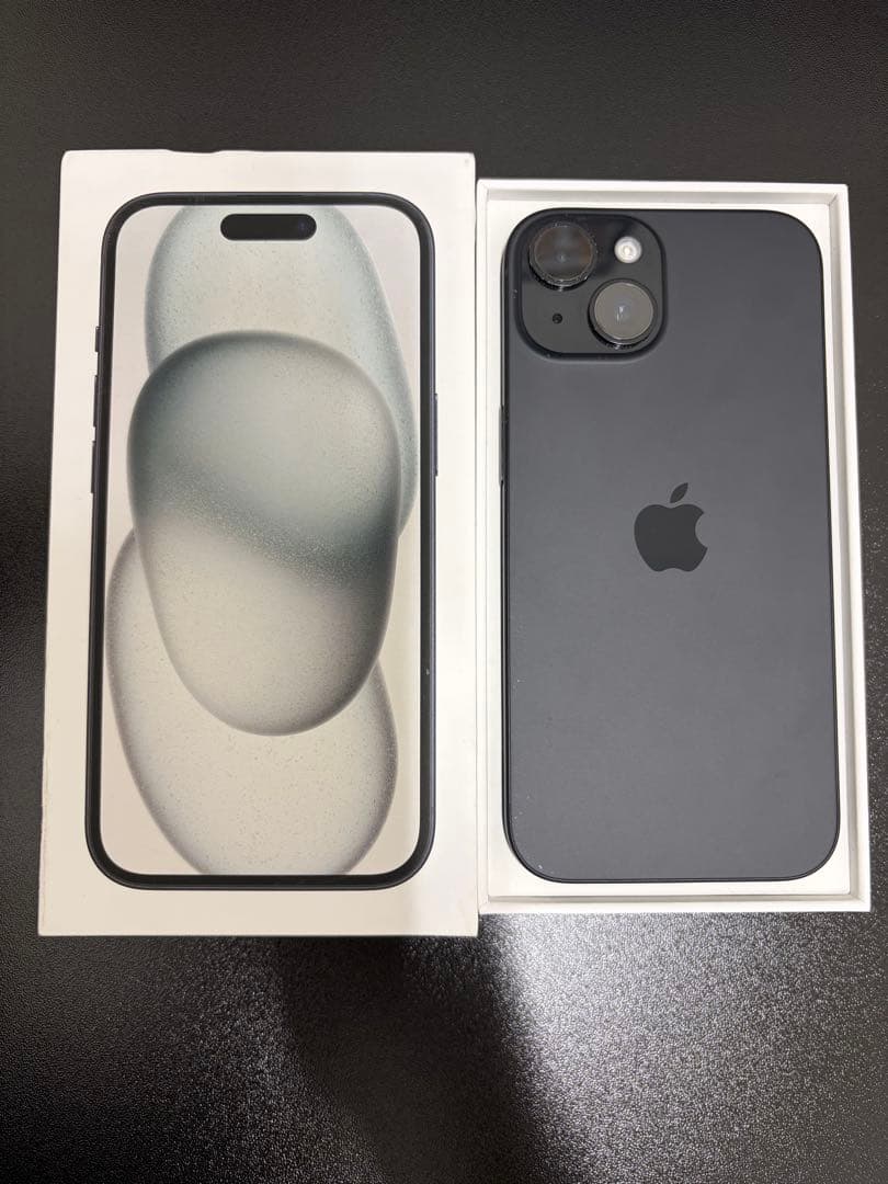 iPhone 15 ブラック　（PD）2/6まで