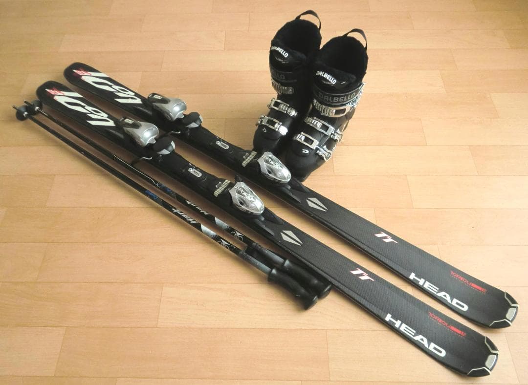 ■■12月・1月限定■送料無料■HEAD■スキーセット■板149靴25.5■■