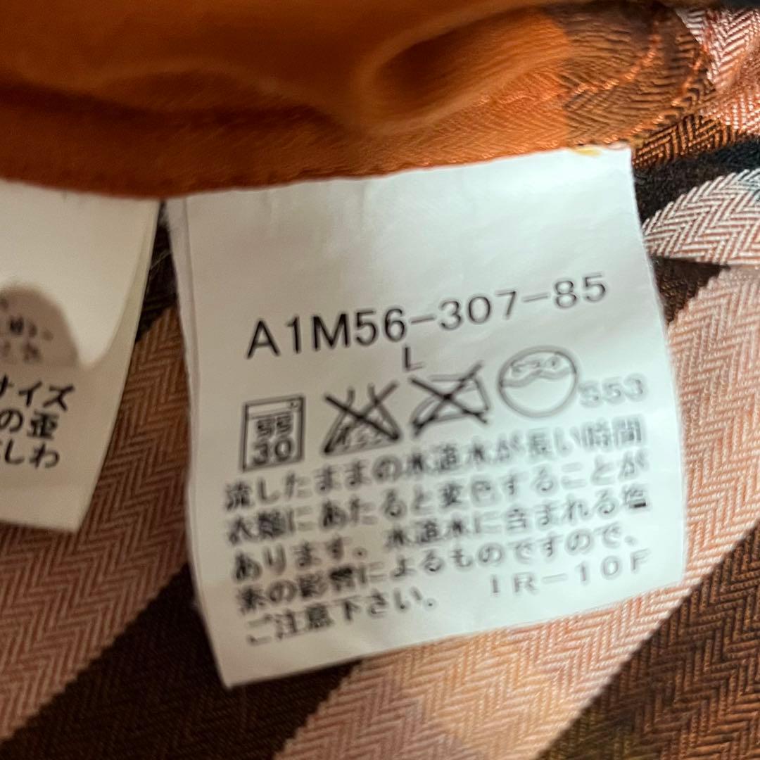 バーバリーロンドン　ノバチェック柄 長袖シャツ Lサイズ　ギガチェック