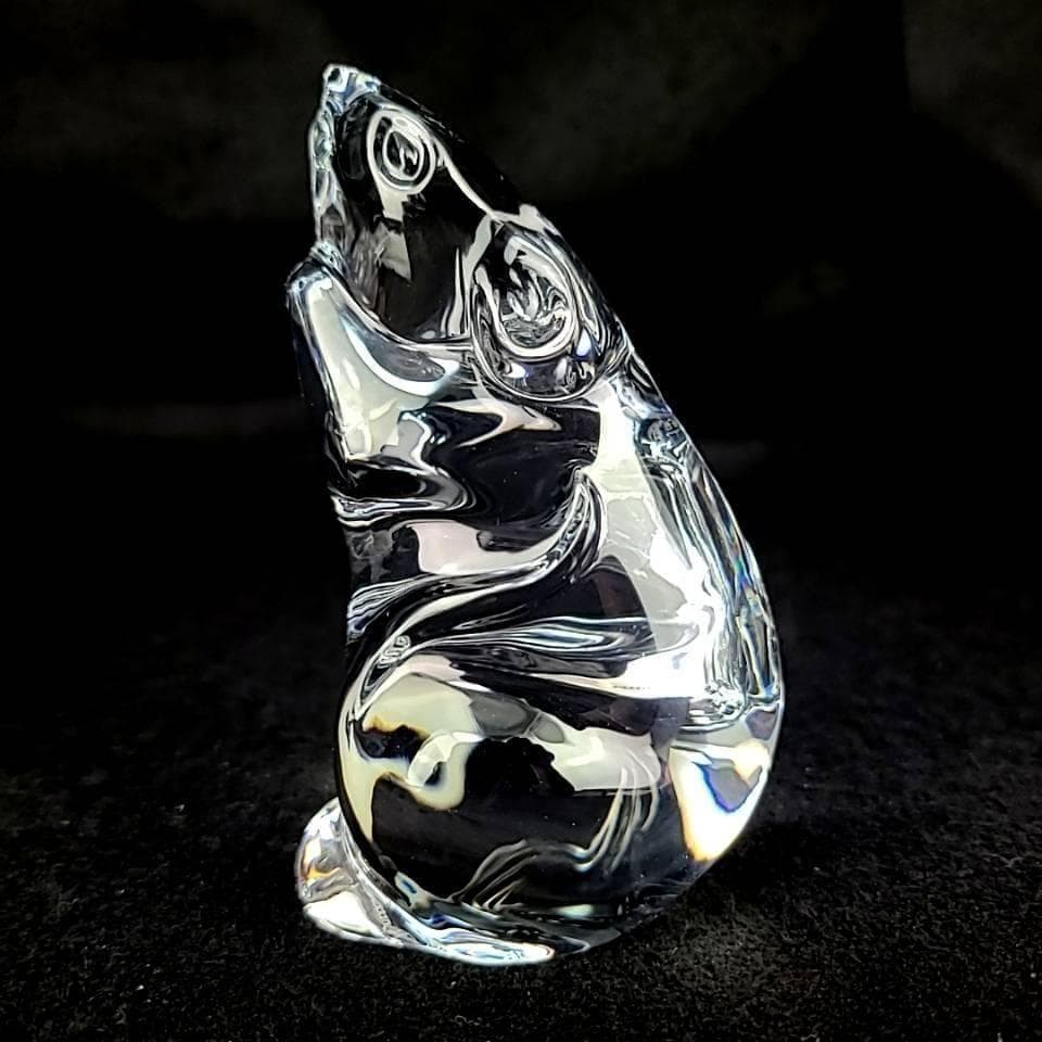 ●美品/バカラ　干支　置物　フィギュリン　ねずみ　子年 1