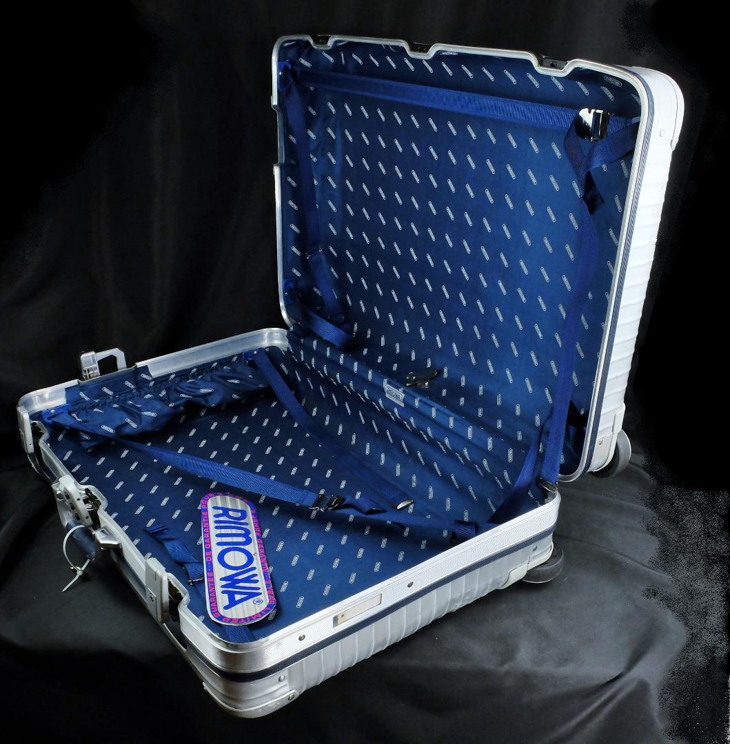 リモワ 925.70Vtg.『シルバーインテグラル』2輪プルタブトロリー 66L