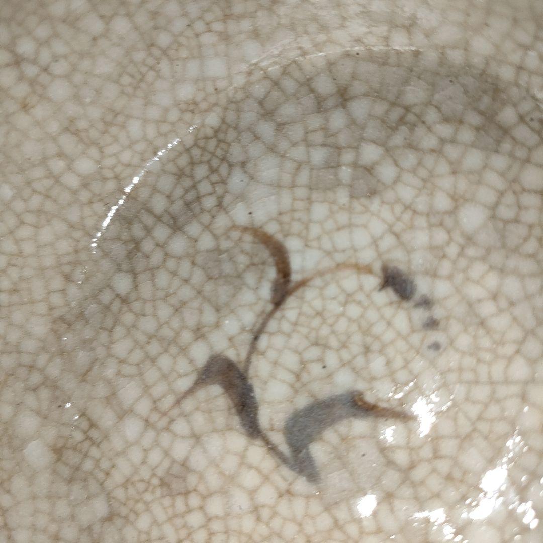 A1335-6/在銘/絵唐津向付5客/銘々皿/飾鉢/盛鉢/菓子鉢/懐石道具/