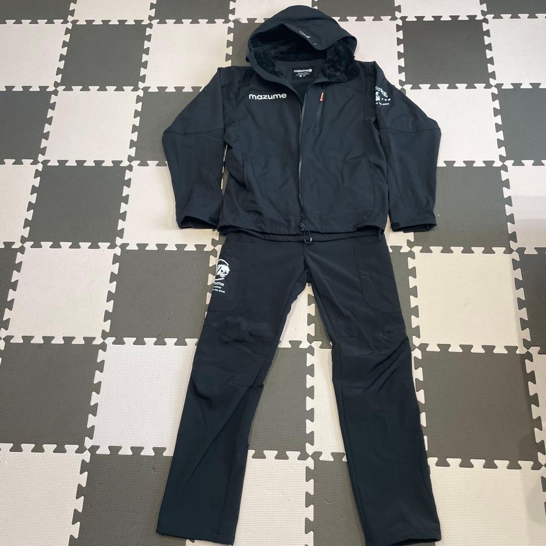 イ*ン様 mazume フィッシングウェア上着 L パンツM黒