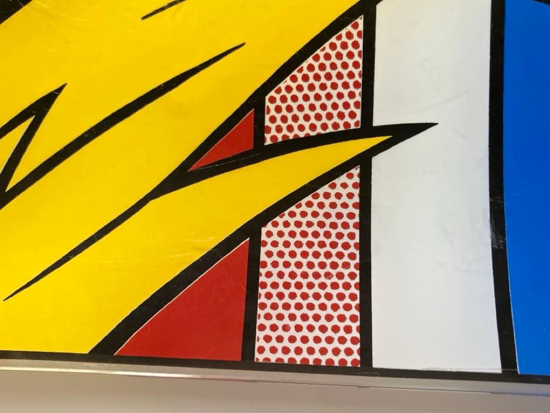 置物 Roy Lichtenstein style Pop Art plate