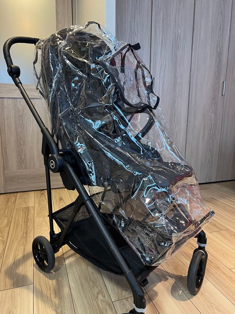 【美品】 サイベックス cybex メリオカーボン 2021 レインカバー付き
