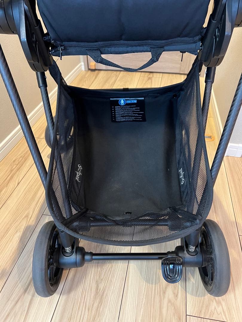 【美品】 サイベックス cybex メリオカーボン 2021 レインカバー付き