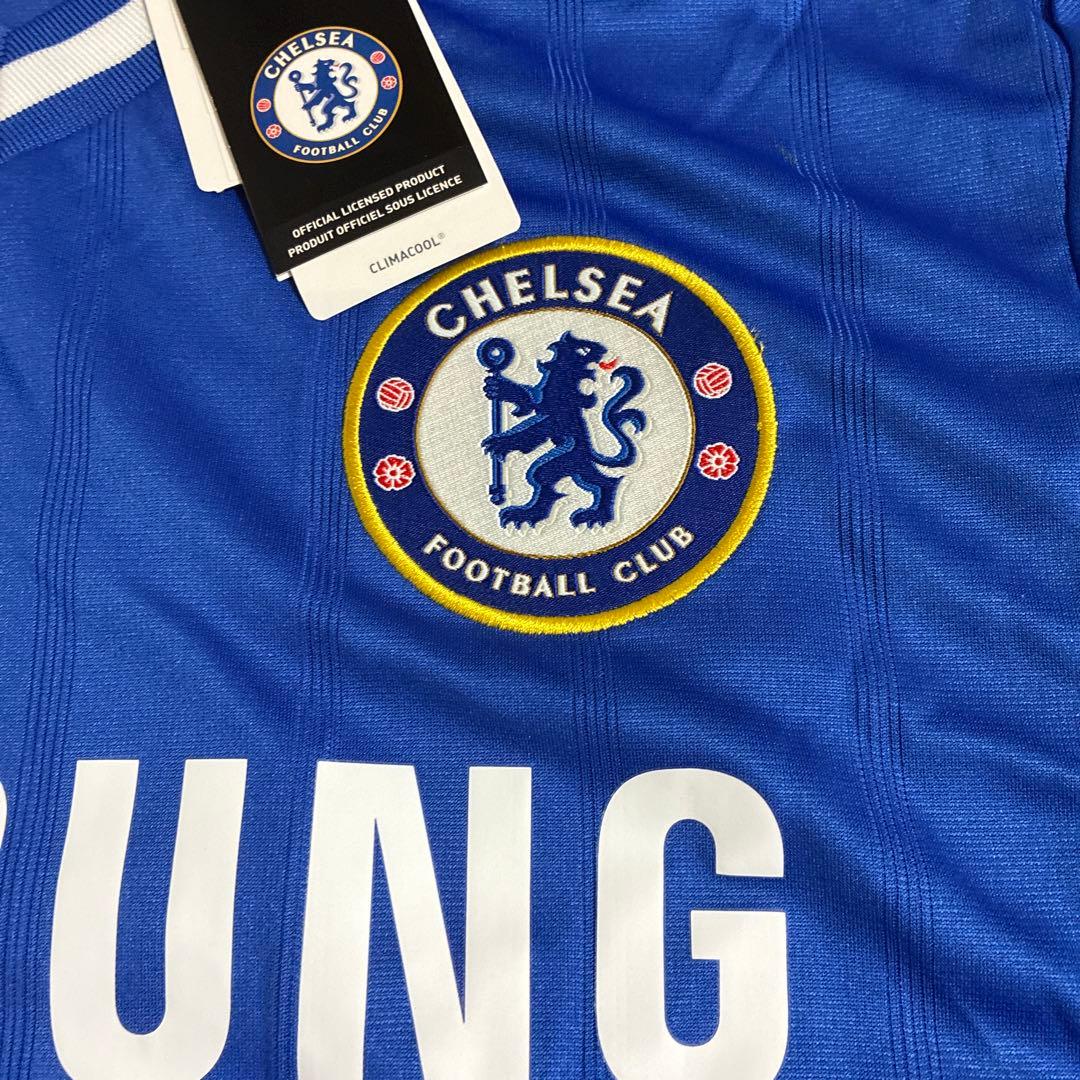 2013/14シーズン チェルシー8番ランパード プレミアリーグ公式ワッペン付き