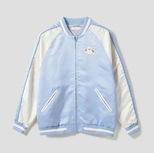 シマエナガ｜スカジャン 男女兼用 Sサイズ