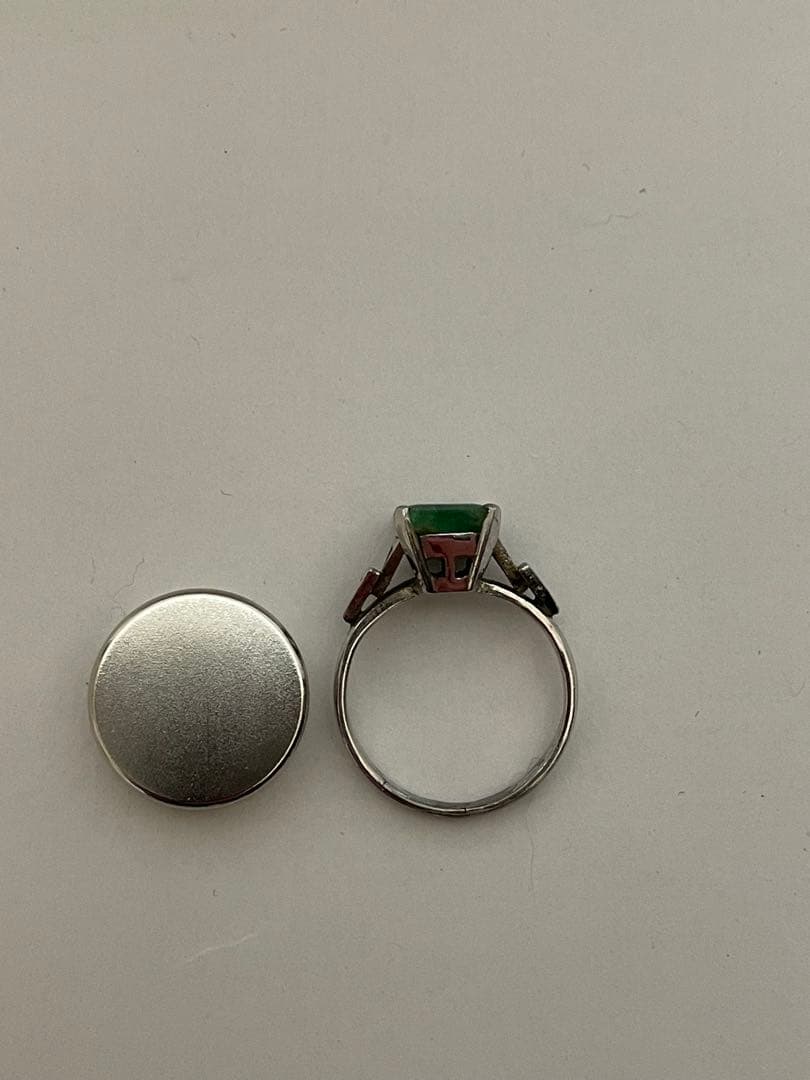 T*a様 18kリング石付き　カラット記載無し