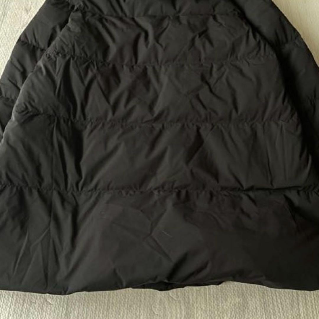 シップスships ショールカラーミディダウン　ダウンジャケット　ブラックS