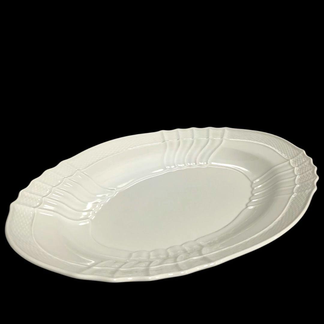 リチャードジノリ ベッキオホワイト オーバル プレート 大皿 2枚セット