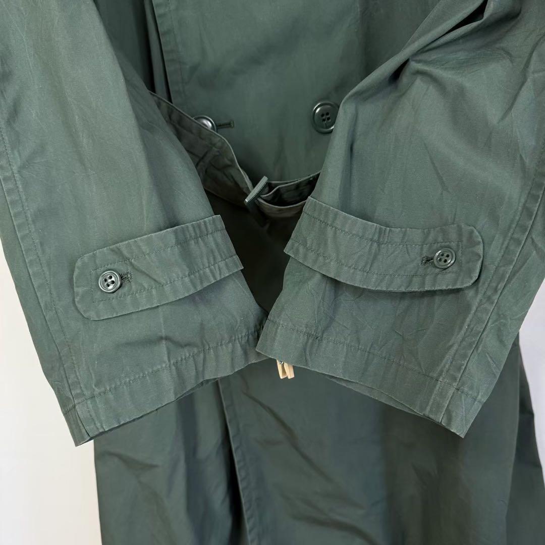 70s 米軍 US ARMY レインコート ミリタリー トレンチコート S105