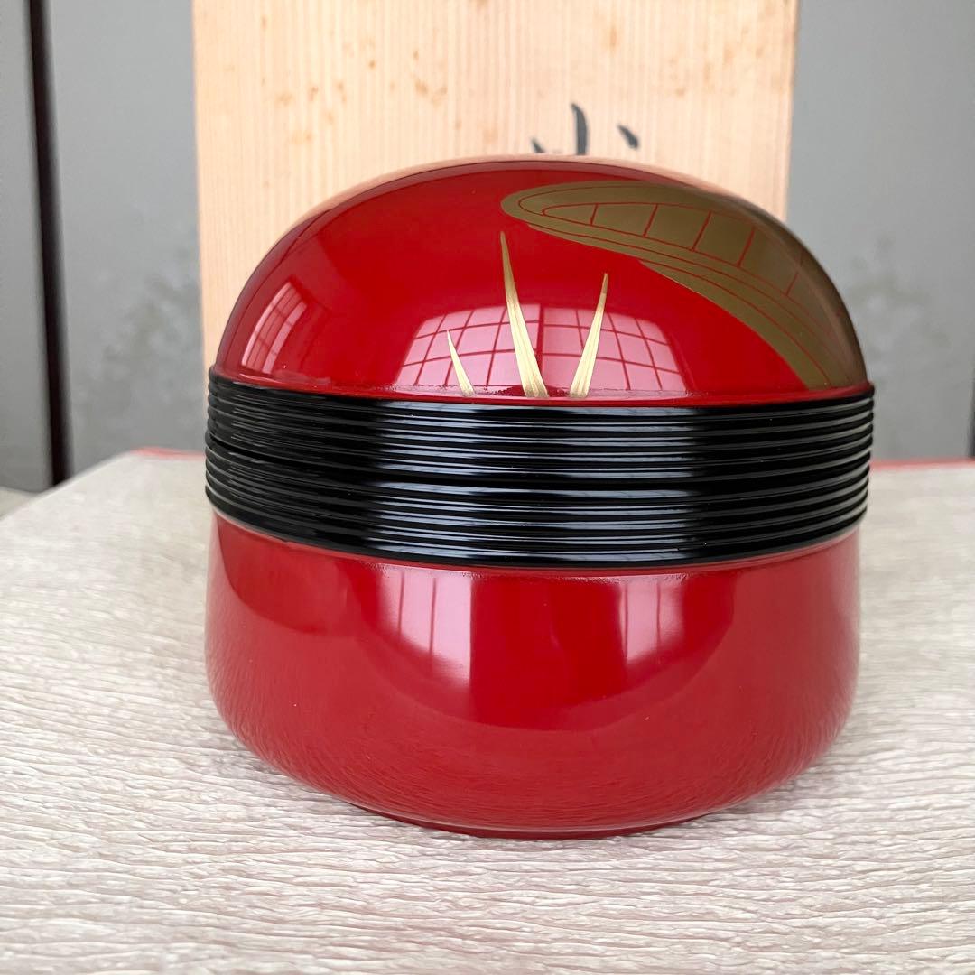 京都 象彦 小箱 小物入れ 芦に小舟