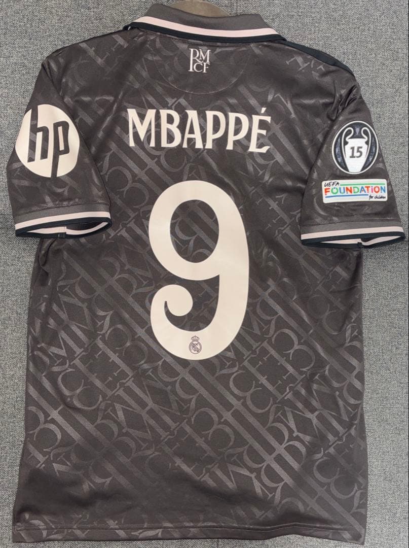 【正規品】レアル・マドリード 24/25 3rd レプリカユニフォーム エムバペ