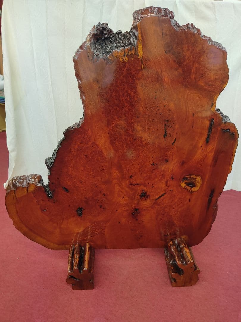 衝立　唐木　花梨　天然木　ついたて