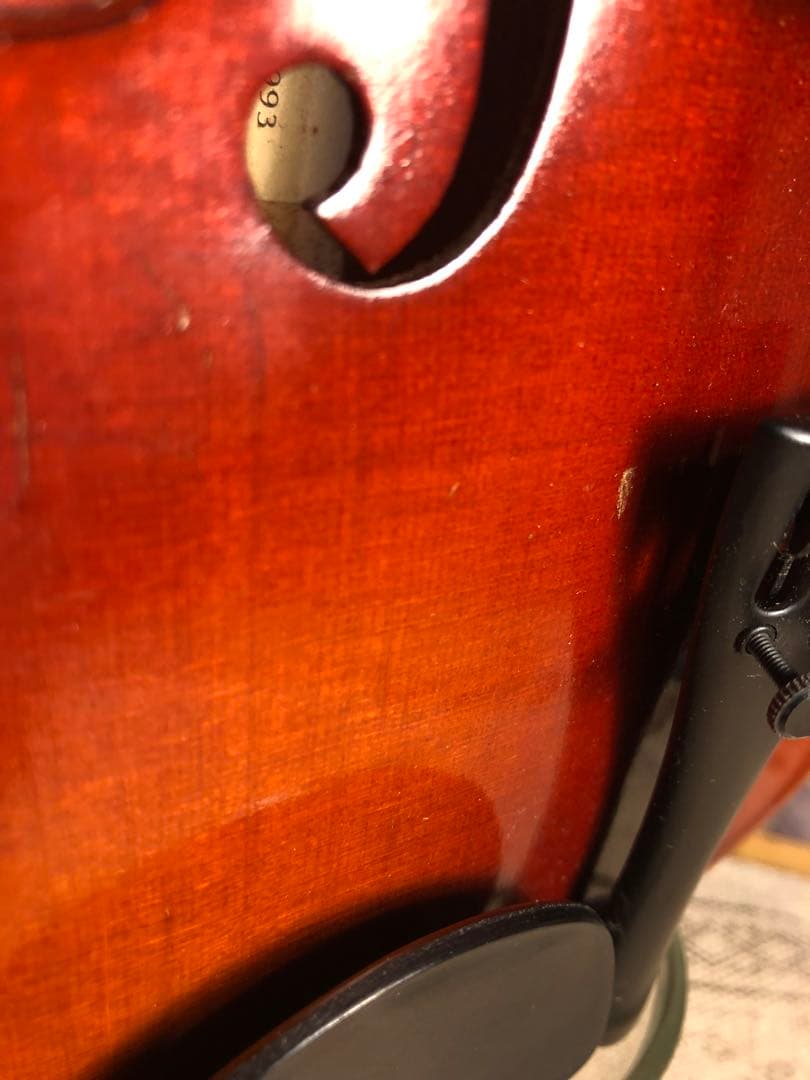 【駒&魂柱調整済】Suzuki分数バイオリンNo280 1/8 1993