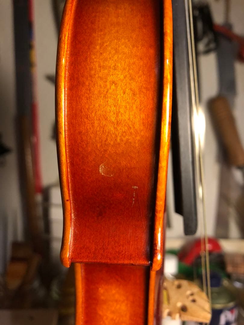 【駒&魂柱調整済】Suzuki分数バイオリンNo280 1/8 1993