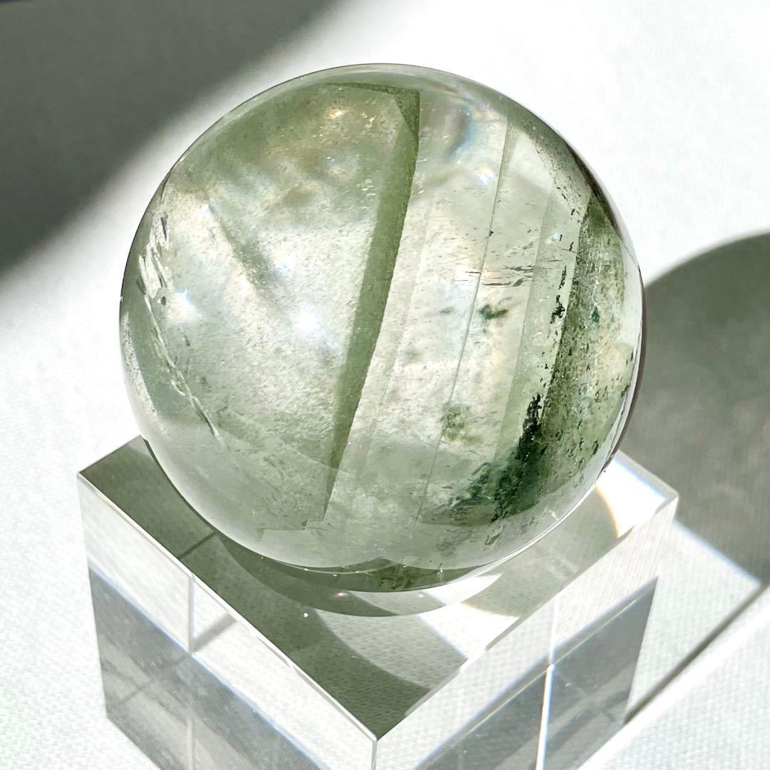 ✳︎希少スフィア✳︎グリーンファントムクォーツ スフィア