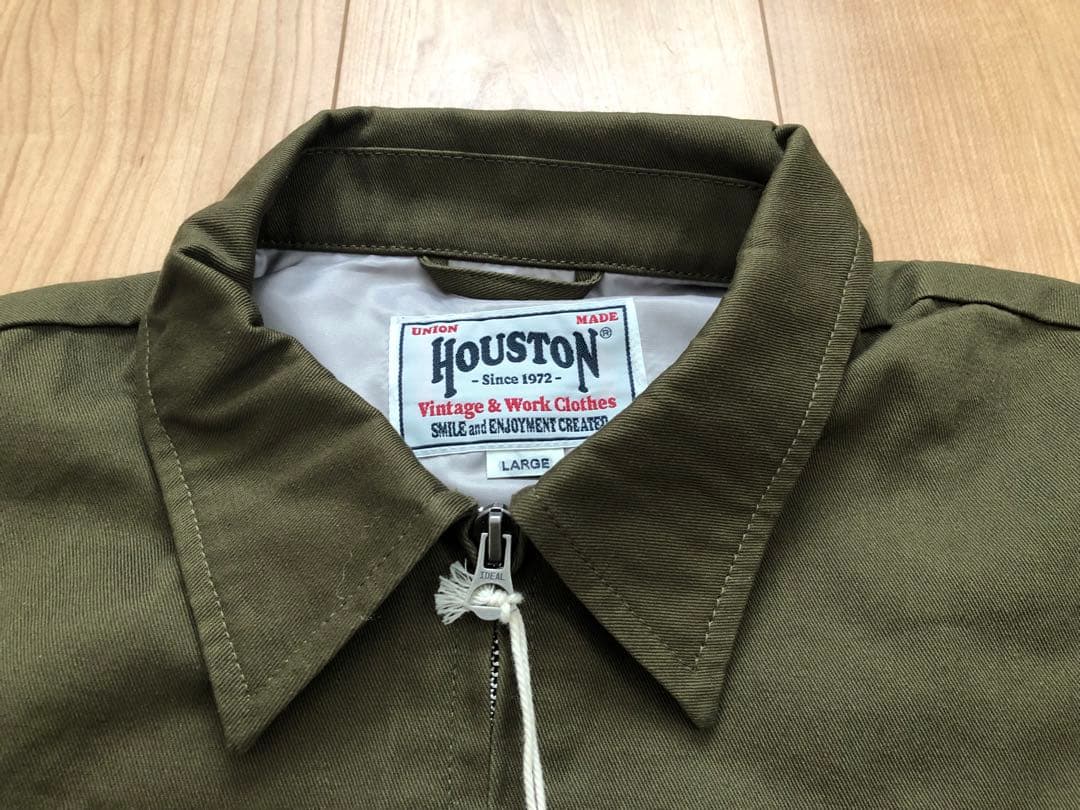 未使用タグ付！HOUSTON ベトナムジャケット TIGER／ベトジャン 虎