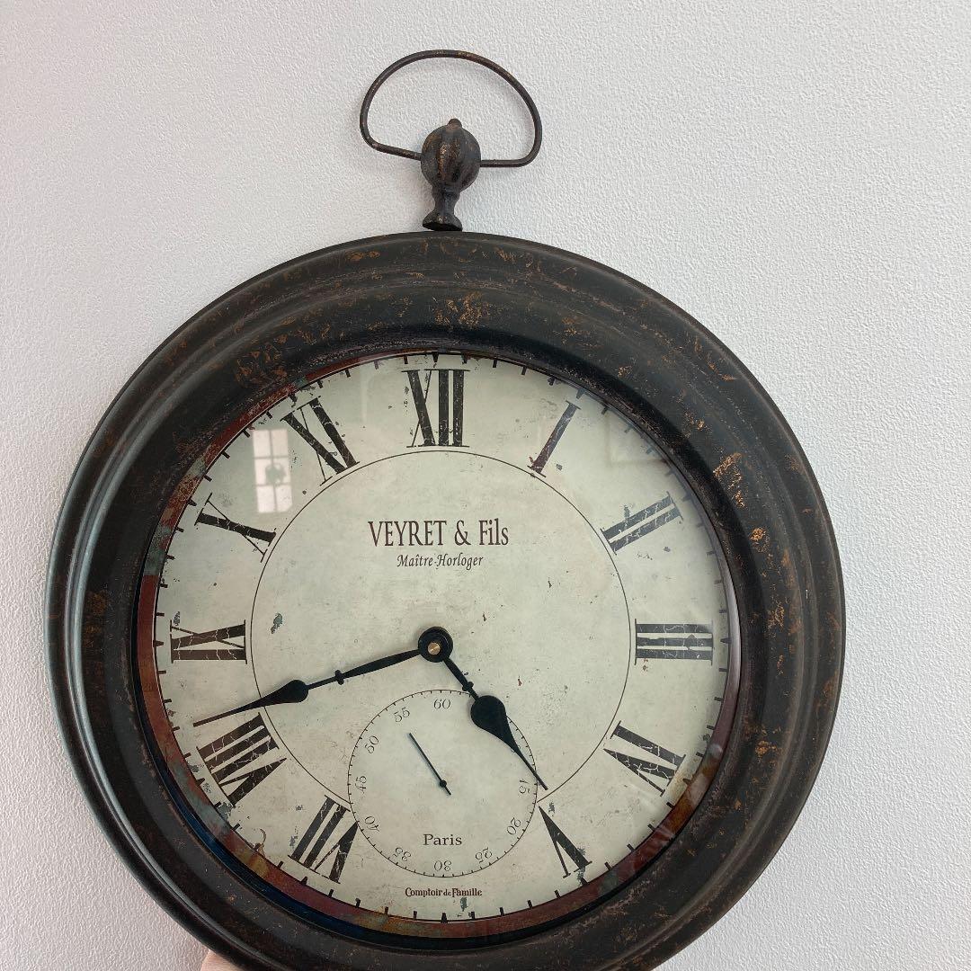 掛け時計　アンティーク　おしゃれ