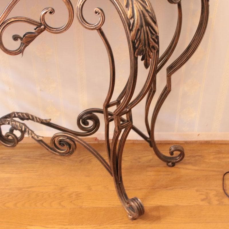 コンソール サイドテーブル アイアン 木製 お洒落113-456