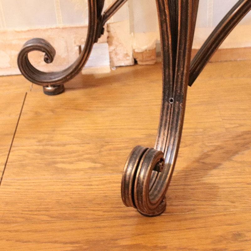 コンソール サイドテーブル アイアン 木製 お洒落113-456