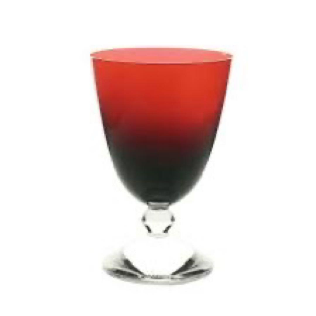 ⚠️購入しないでください！　バカラ ベガ スモールグラス レッド 1点 その①