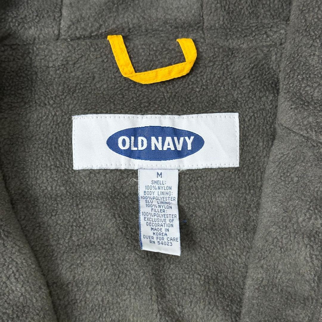 00s OLD NAVY アノラックパーカー 裏地フリース オールドネイビー
