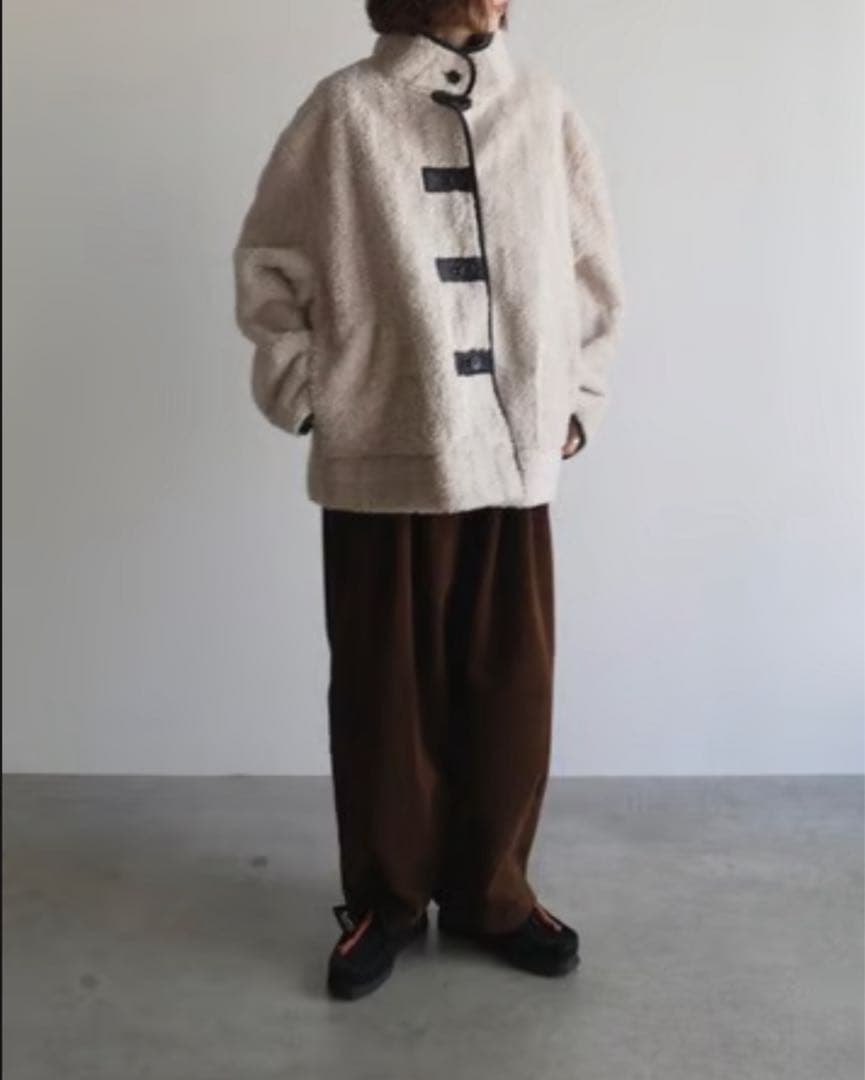 FASHIRU ボア × フェイクムートン（リバーシブルブルゾン）