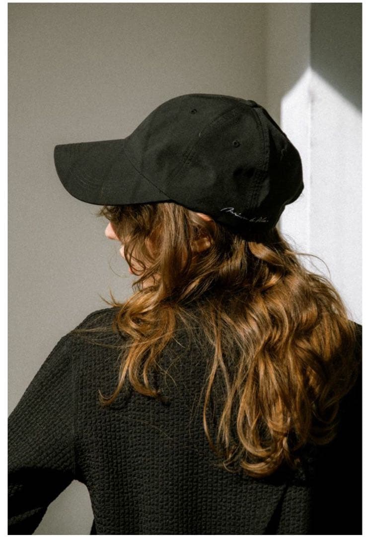 メゾンドドルチェpoint cap/black