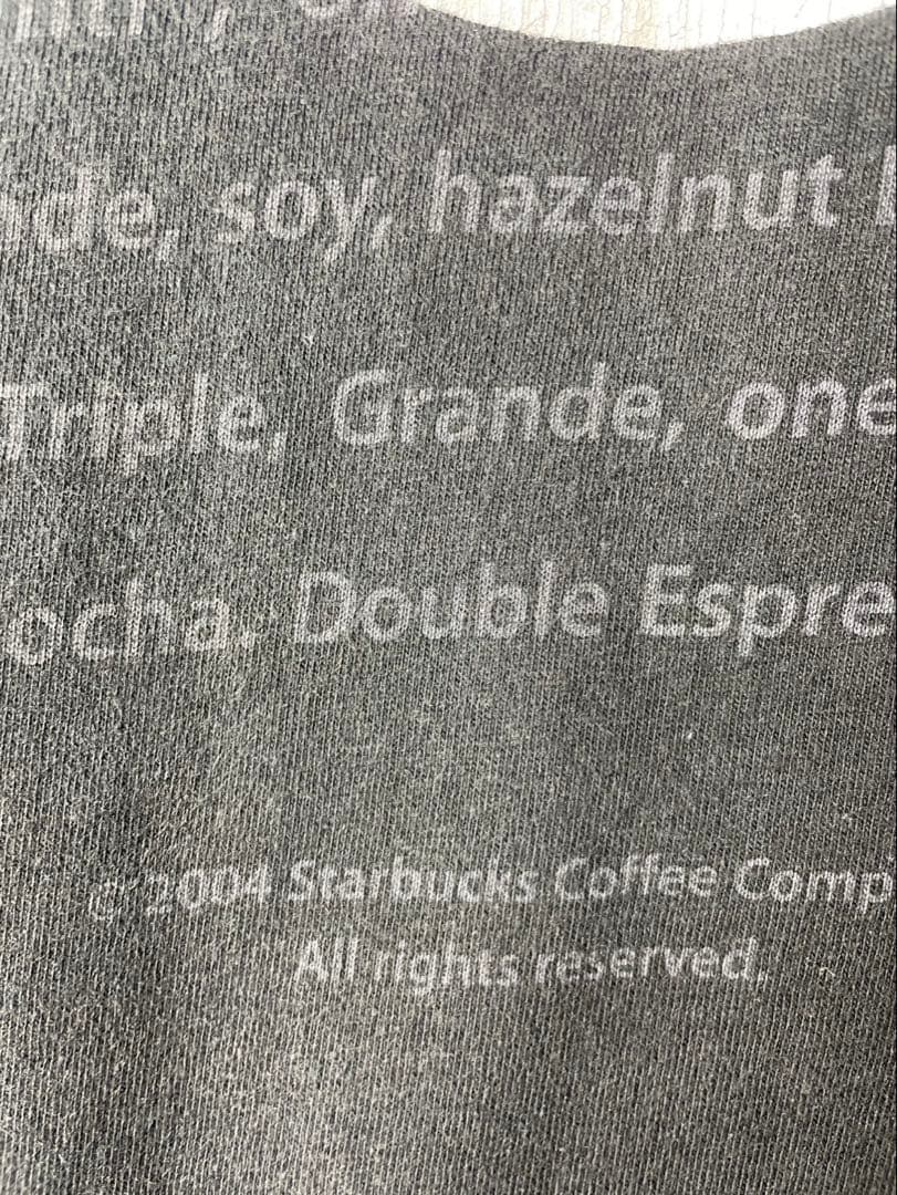 90s ヴィンテージ　スターバックス　STARBUCKS 企業ロゴTシャツ