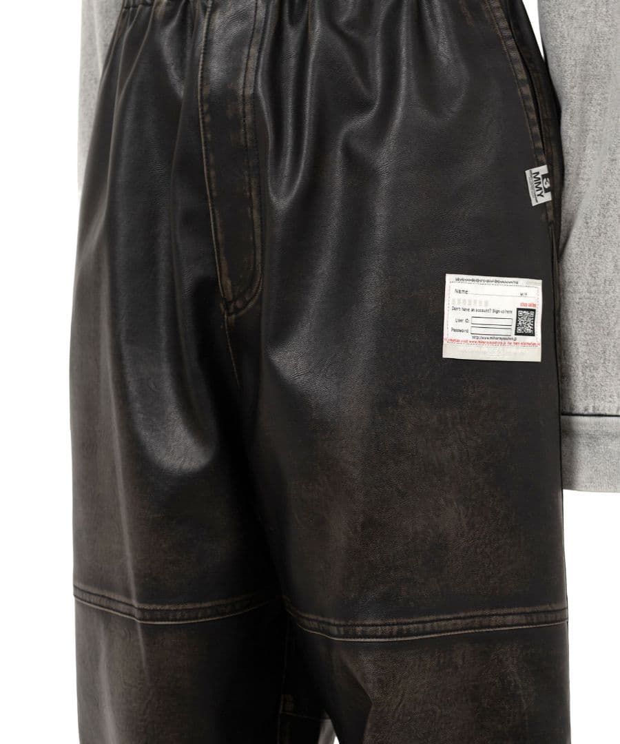 Coated Wide Pants ミハラヤスヒロ25Aw