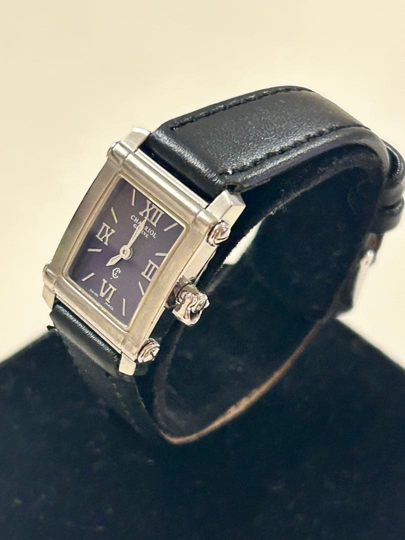 CHARRIOL シャリオール コロンブス レディース クォーツ 腕時計 稼働品