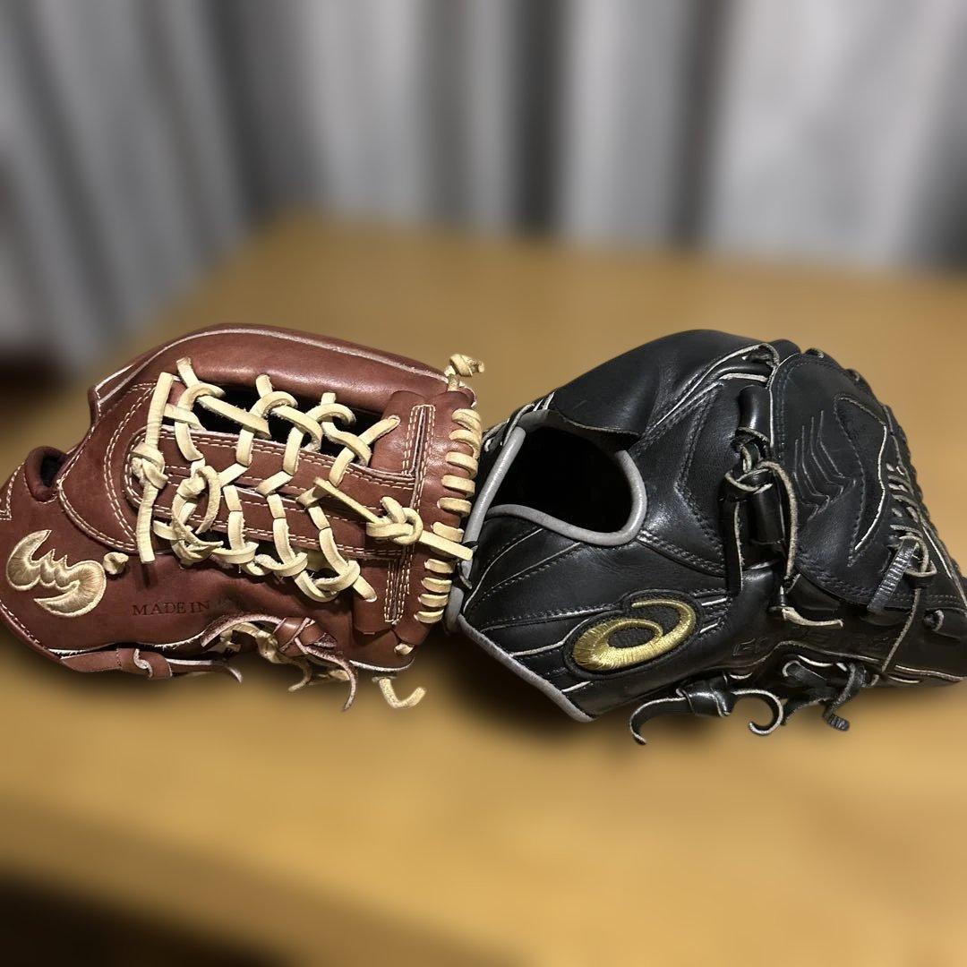 即戦力大谷モデル軟式投手用ジームス少年軟式オールラウンド2つまとめての出品です