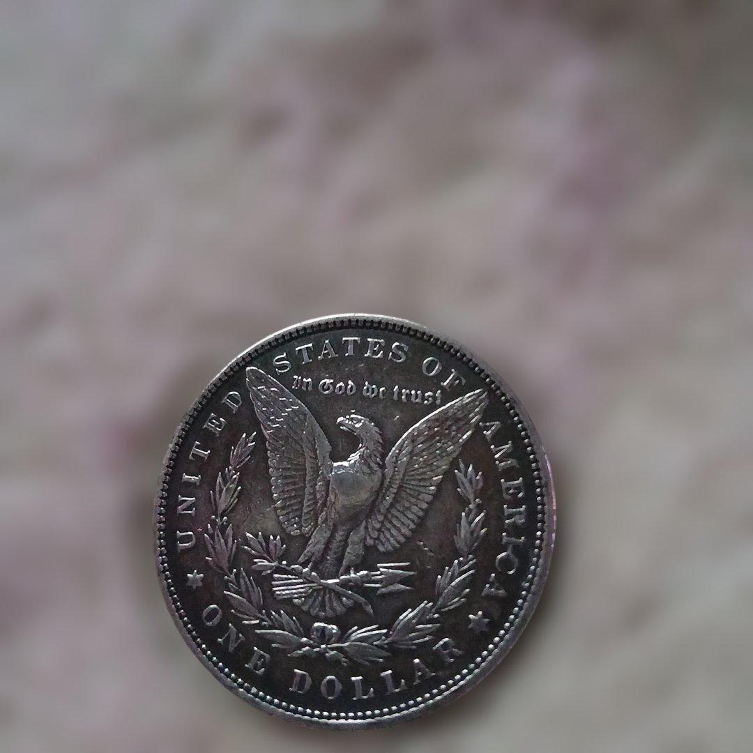 福*ん様 1880年 アメリカ 銀貨 リバティ女神像