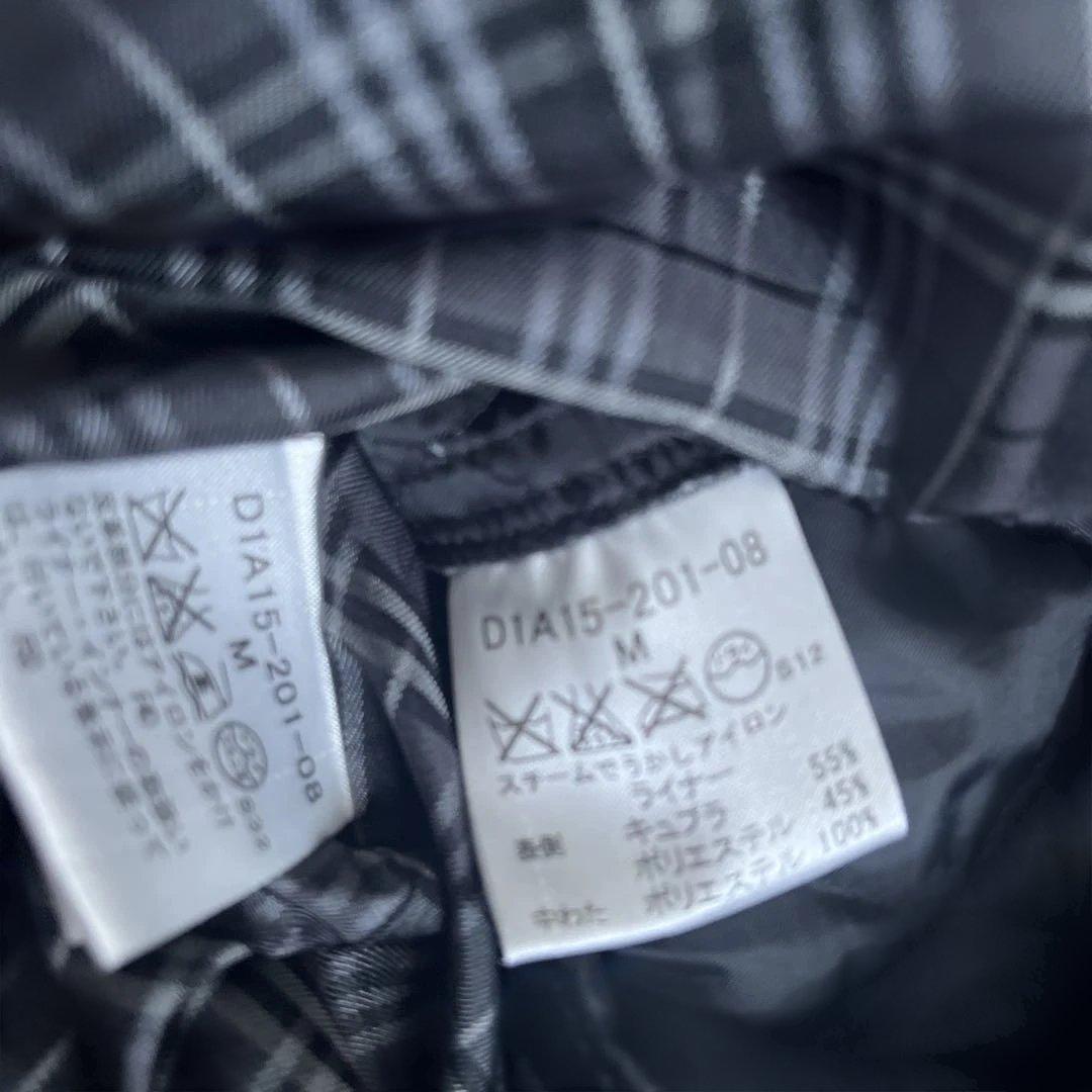 バーバリー ブラックレーベル トレンチコート メンズM 黒 インナー付き