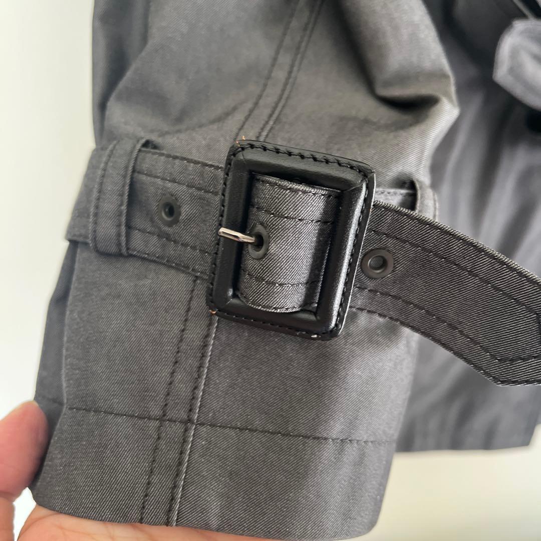 バーバリー ブラックレーベル トレンチコート メンズM 黒 インナー付き