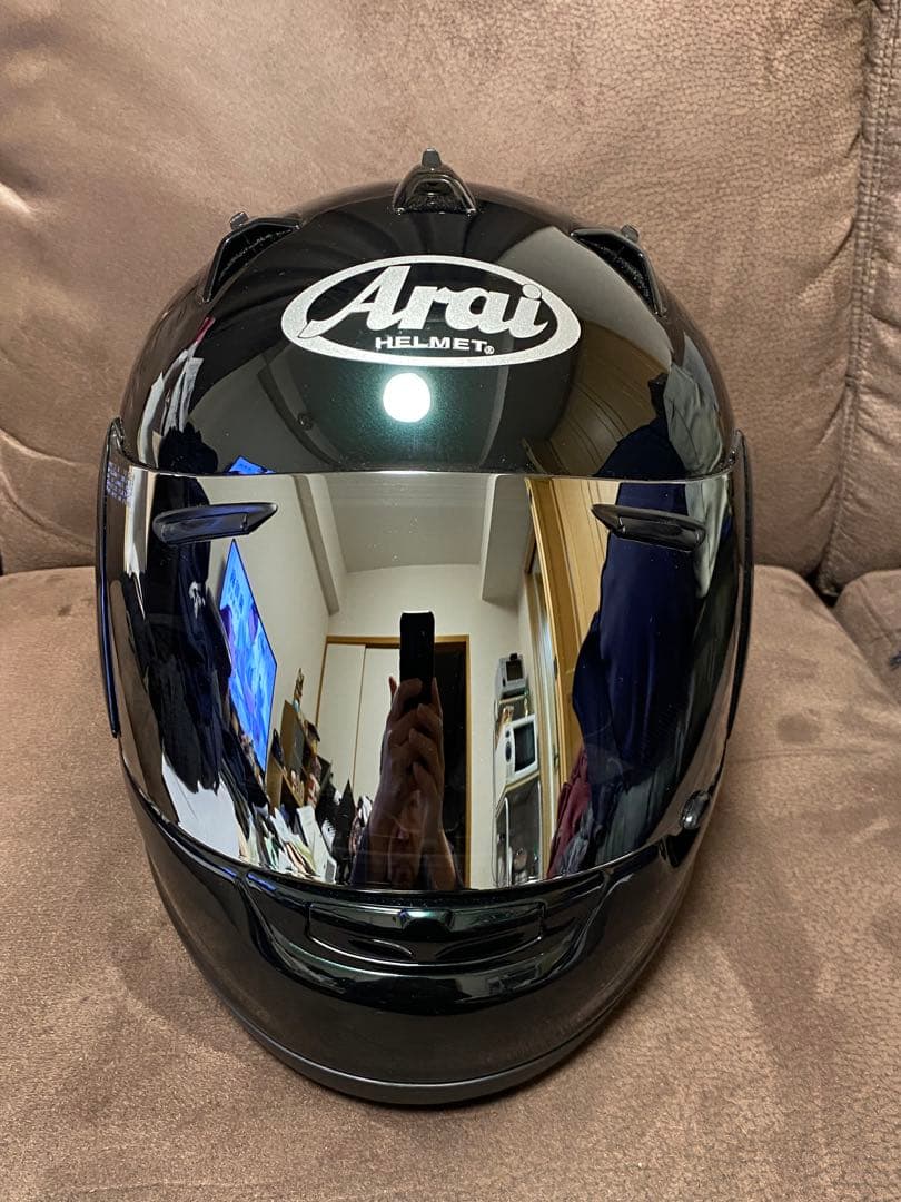 Arai フルフェイスヘルメット ミラーシールド付き