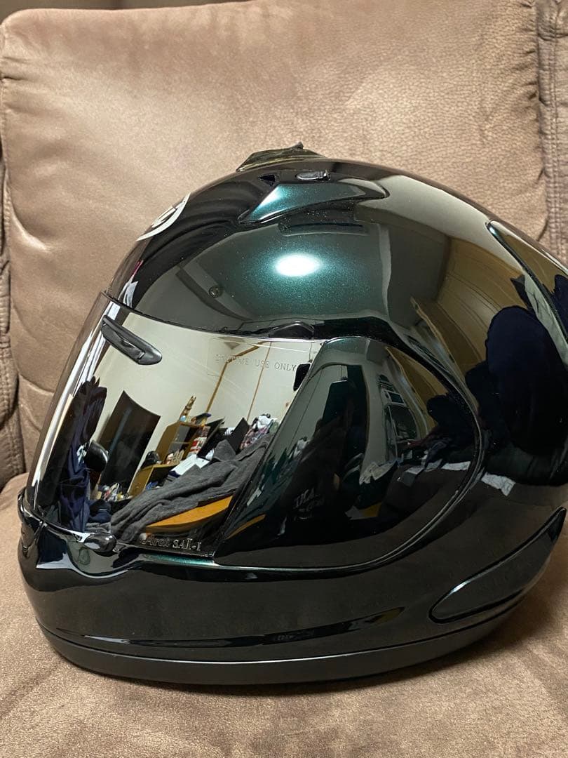 Arai フルフェイスヘルメット ミラーシールド付き