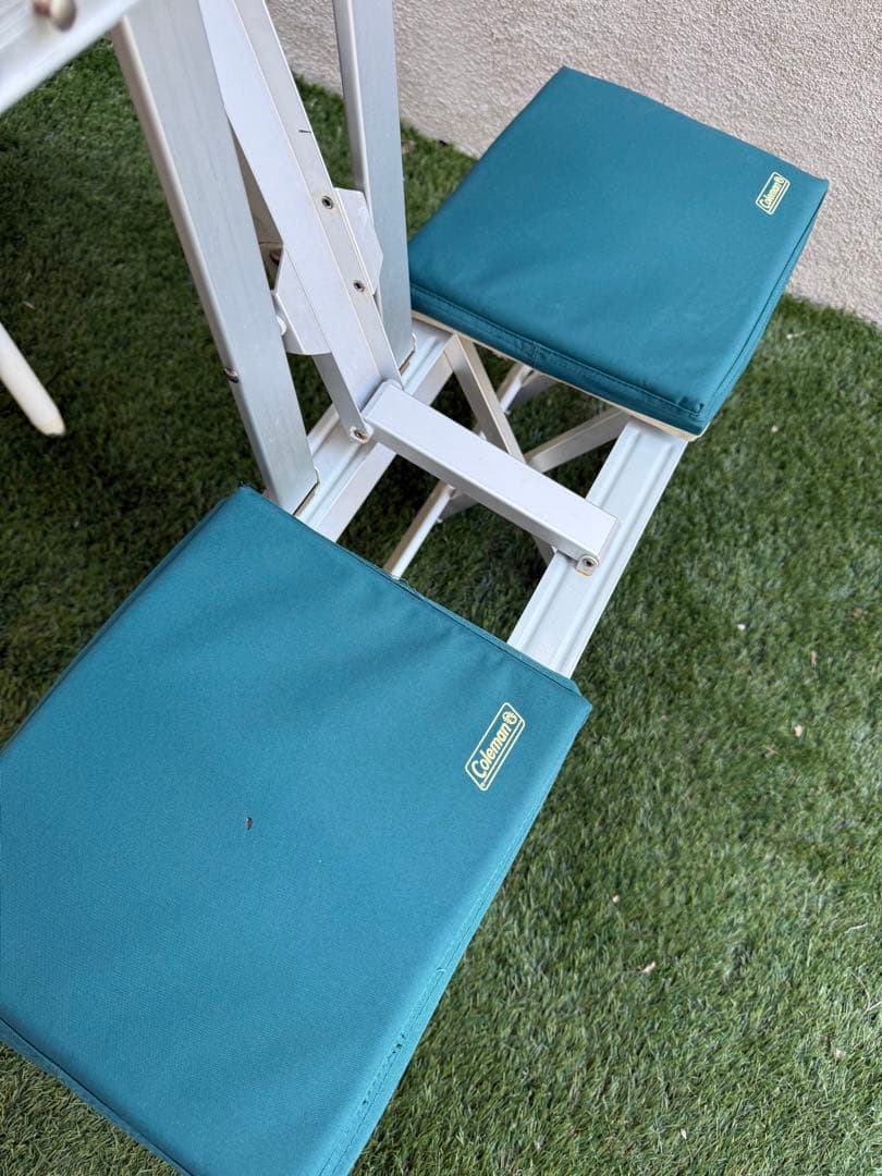 【専用】コールマン　ファミリーベンチ　パラソル付き