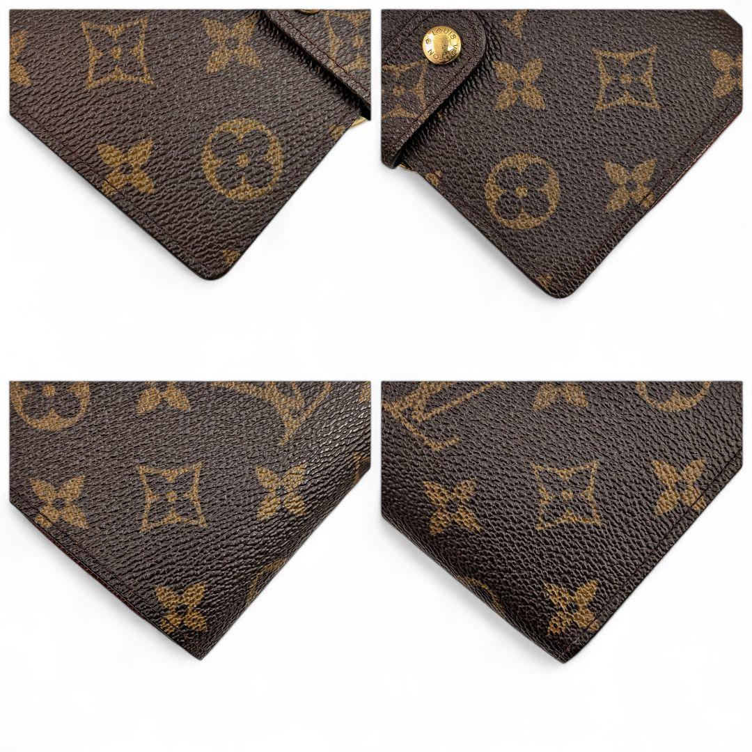 外観美 ルイヴィトン モノグラム ポルトモネ ビエ ヴィエノワ 折り財布 箱付