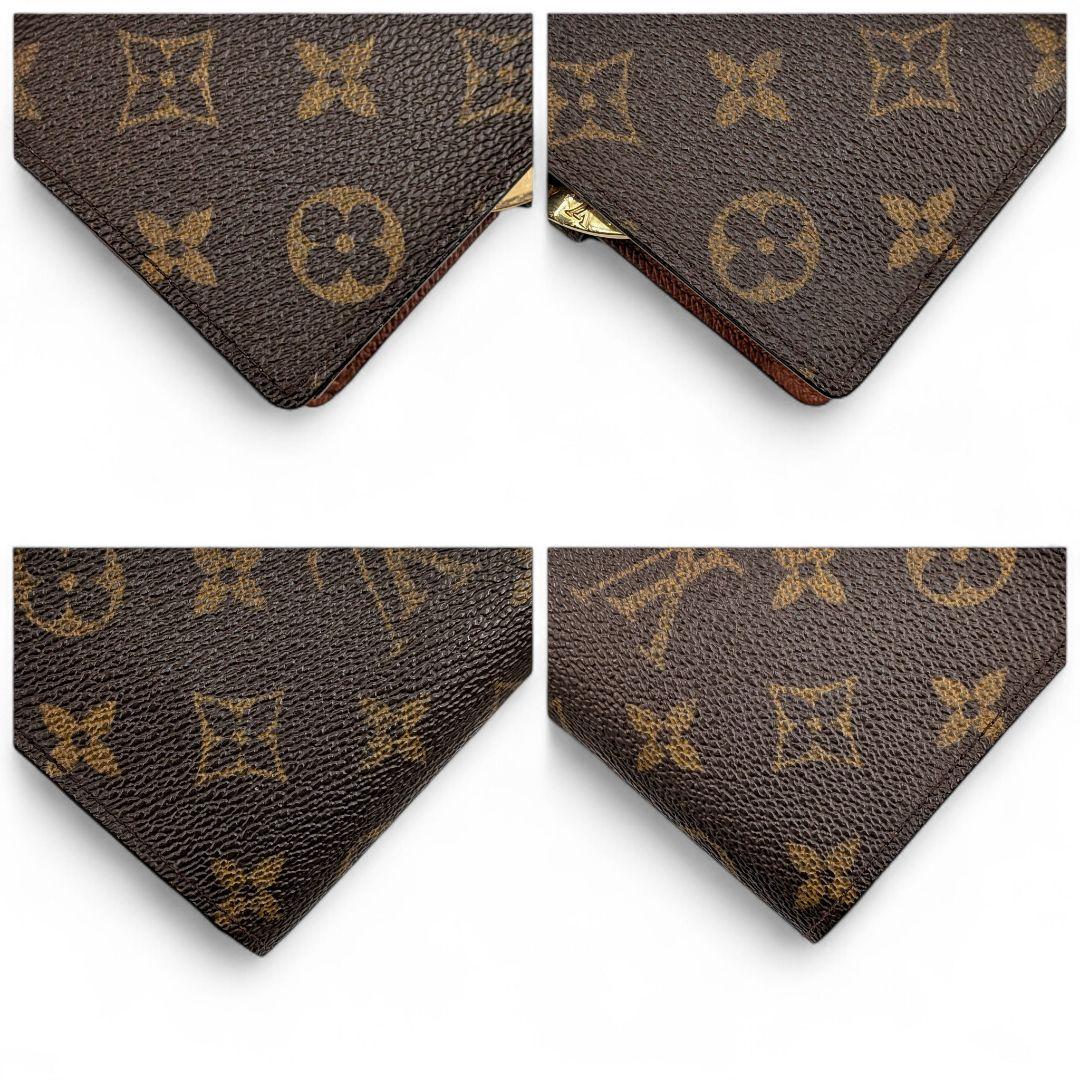 外観美 ルイヴィトン モノグラム ポルトモネ ビエ ヴィエノワ 折り財布 箱付