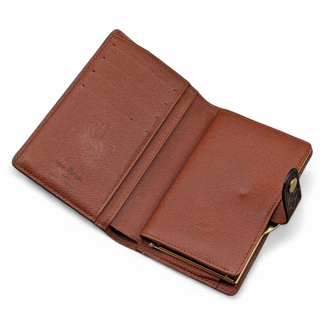 外観美 ルイヴィトン モノグラム ポルトモネ ビエ ヴィエノワ 折り財布 箱付