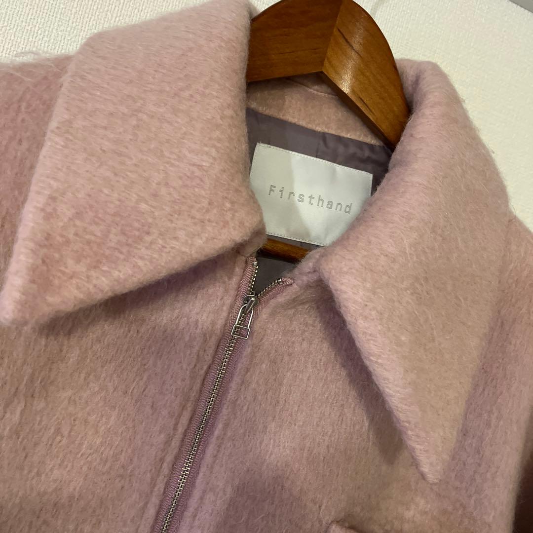 値下げしました!!♡firsthand♡リサイクルシャギーZIPコート