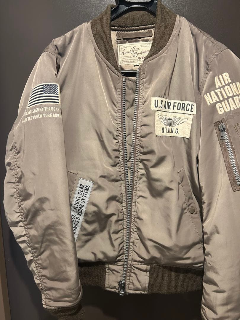 値下げしましたAVIREX U.S. AIR FORCE MAフライトジャケット