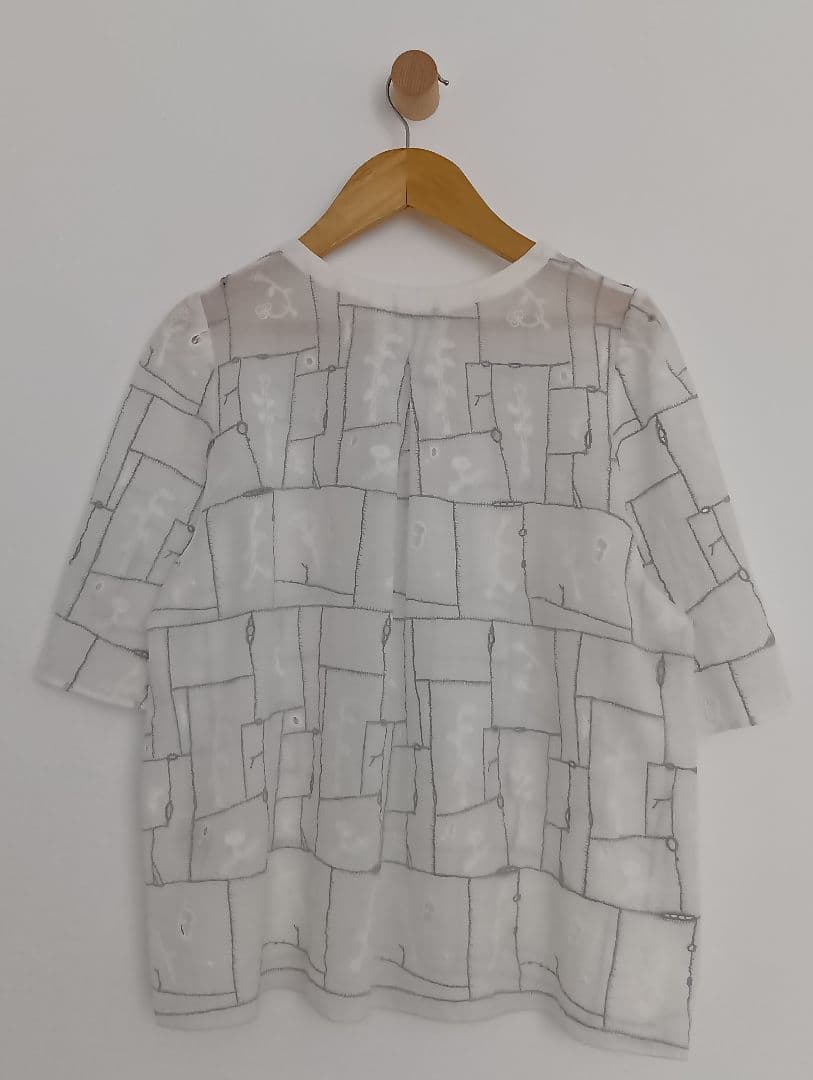 ミナペルホネン　garden patchwork　ブラウス　36