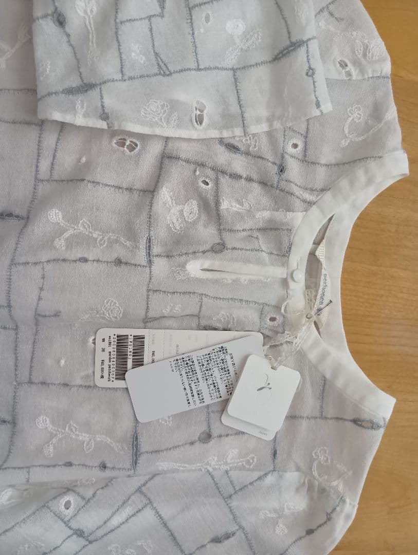 ミナペルホネン　garden patchwork　ブラウス　36